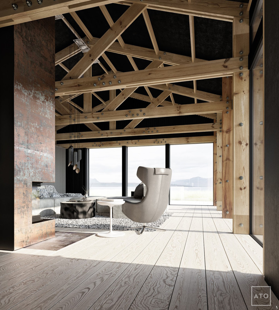 Пристройка к дому на финском заливе