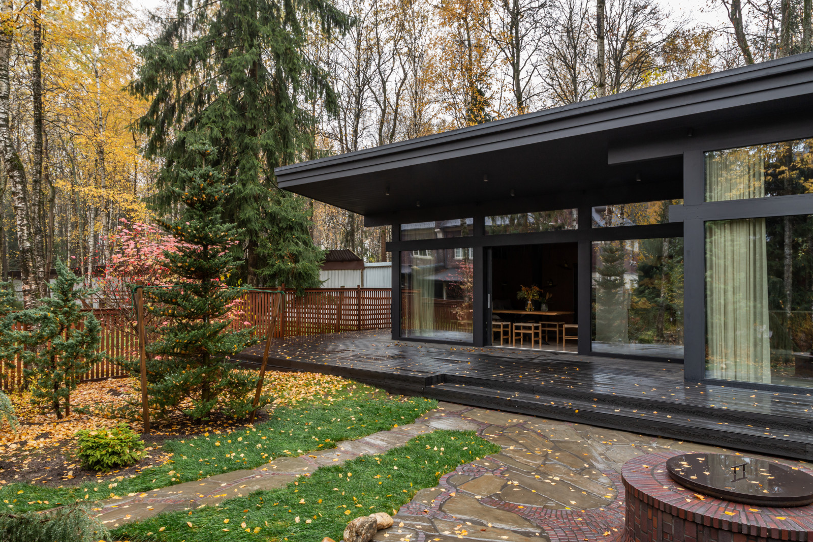 Современный банный дом 67 м² в Подмосковье