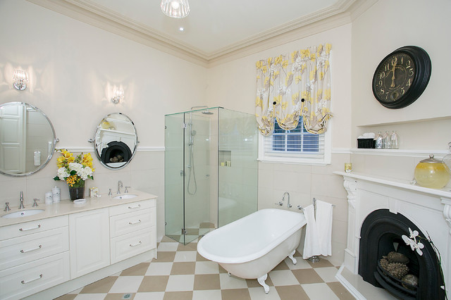 A Subiaco Stunner "Afters" transitional-bathroom
