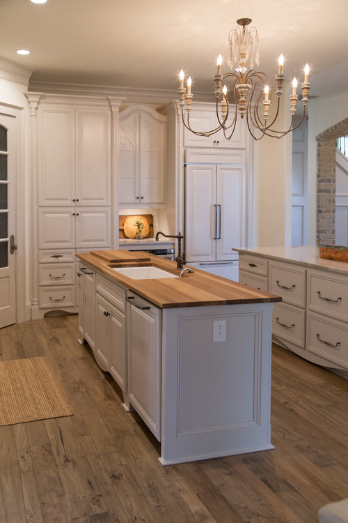 country French traditional kitchen