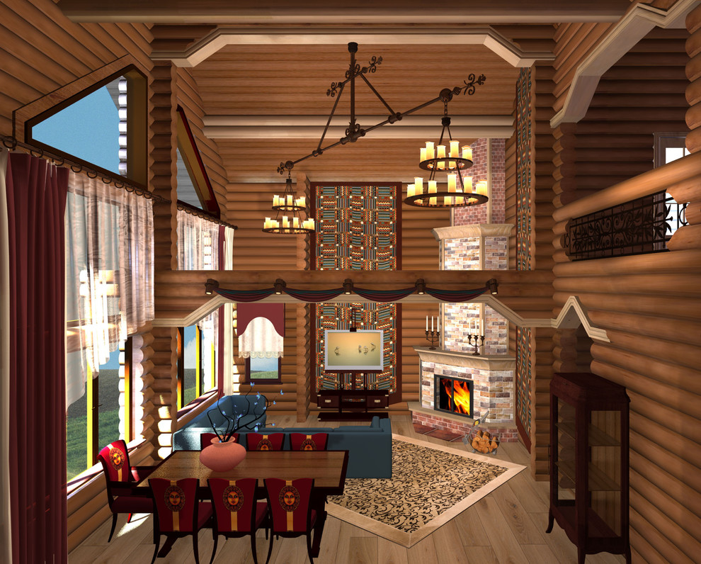 Деревянный дом на Новой Риге