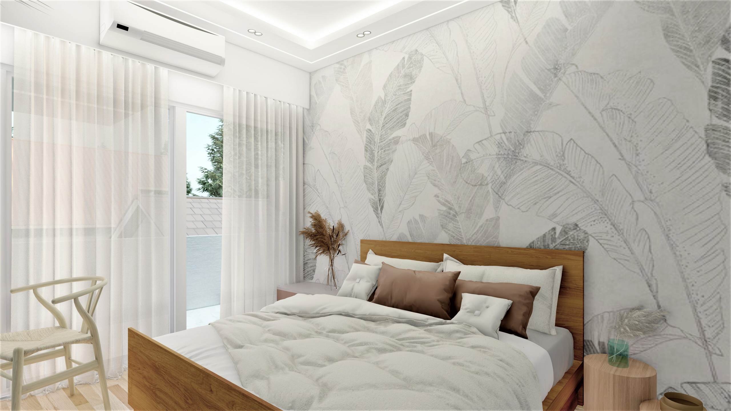 Contemporary Bedroom Design in Brentford