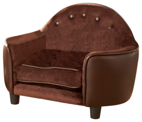 Headboard Dog Bed - Contemporary - Dog Beds - by Enchanted 
