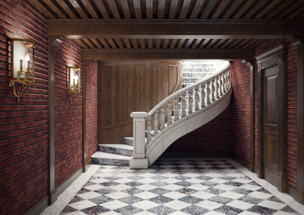 Интерьеры старинного дома 3200 кв метров в Австрии