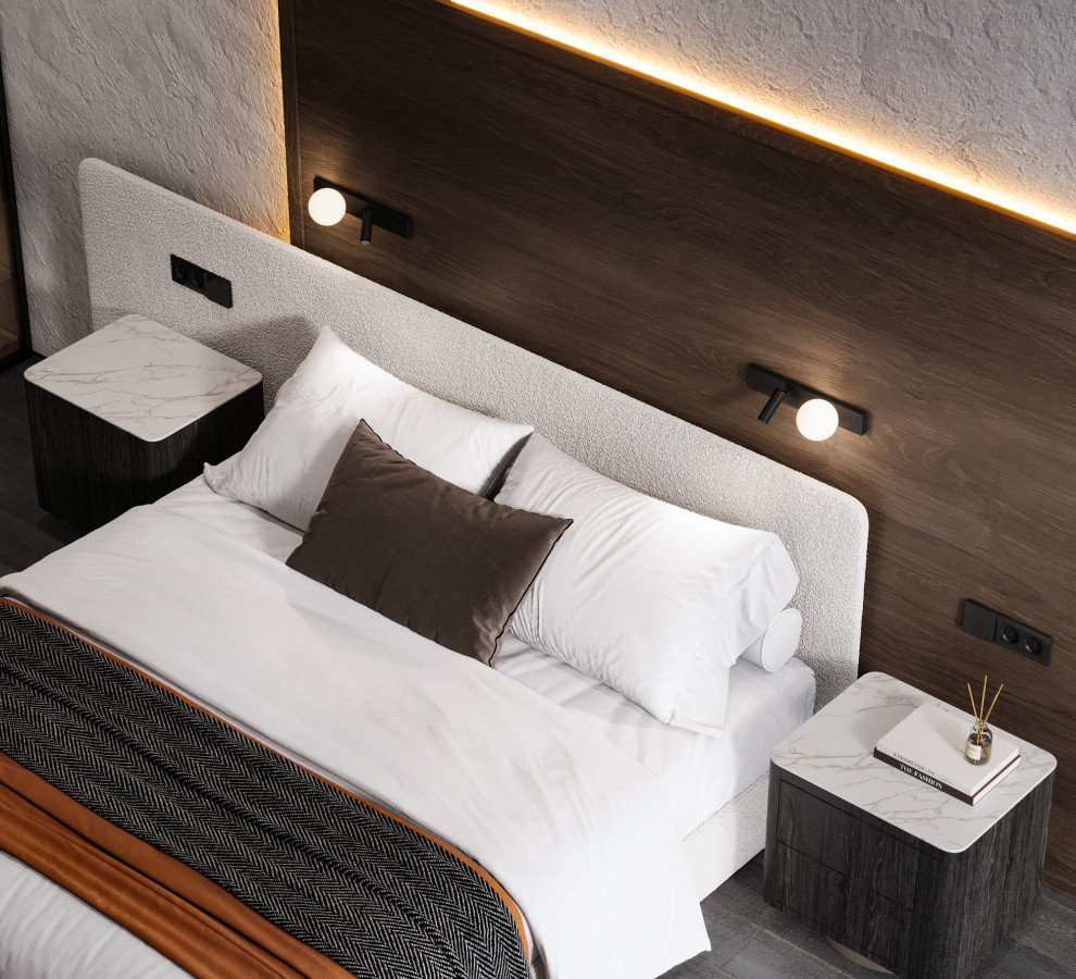 Дизайн квартиры в Москве: спальня