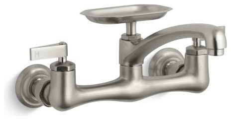 Kohler K-7855-4 Clearwater Faucet Laundry Double Handle - Contemporary ...