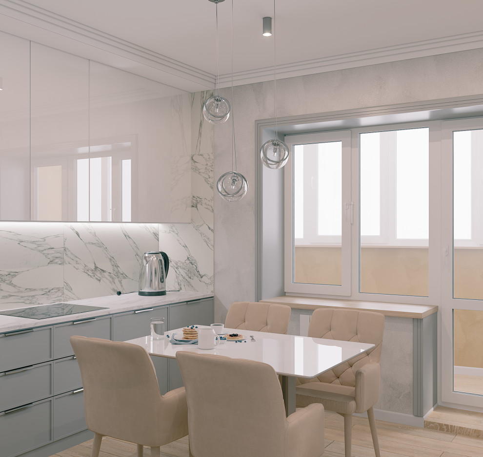 Квартира 110м2  в ЖК Спуьник