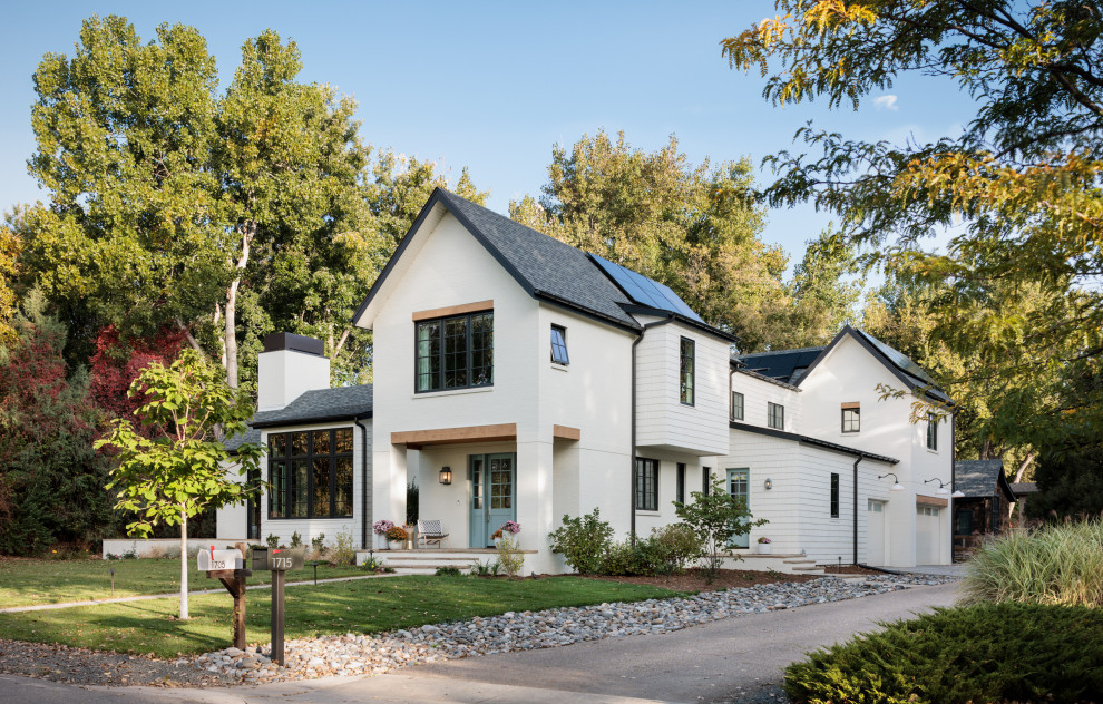 Transitional exterior home photo in Denver
