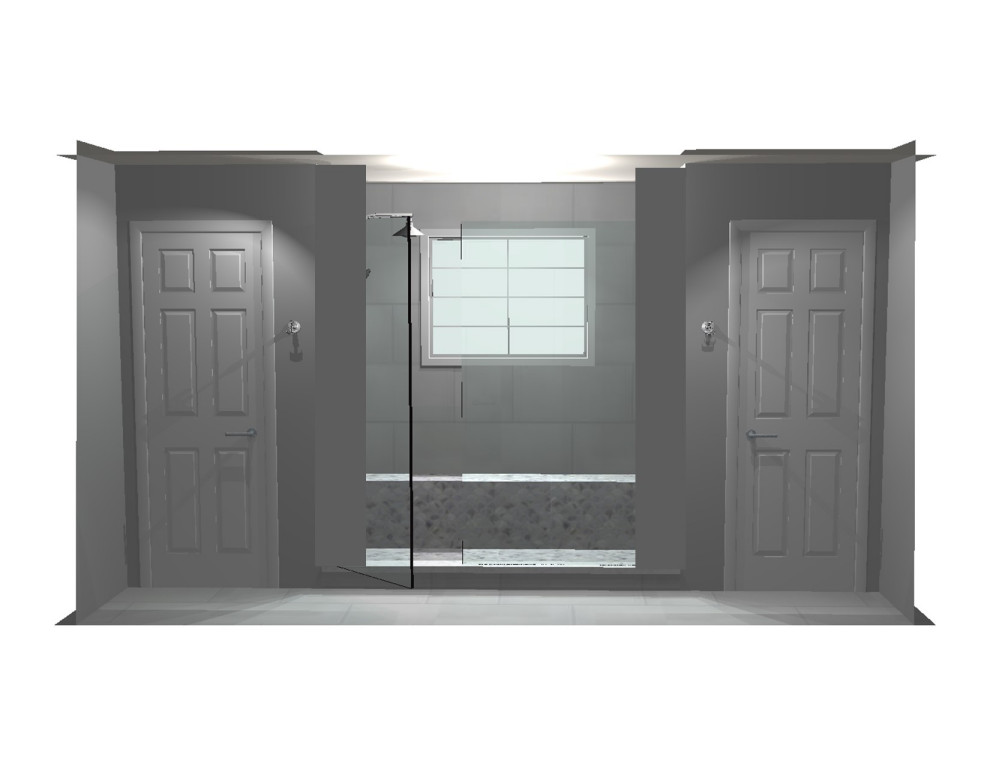 Best depth of shower with bench?