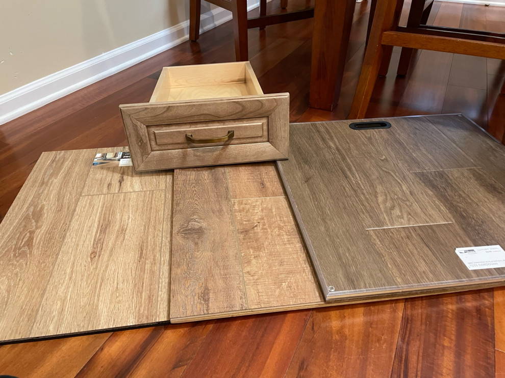 Flooring ideas Schuler in cappuccino on cherry