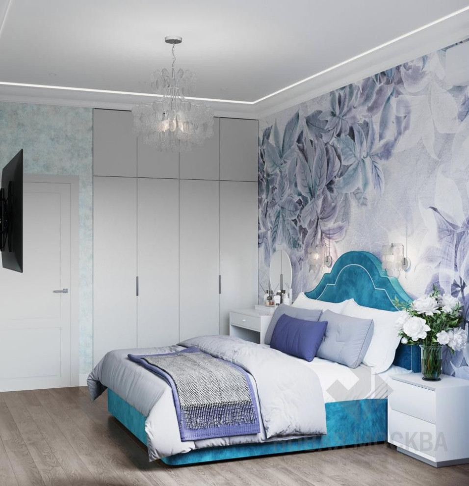 Дизайн-проект квартиры площадью 65 кв.м в ЖК «Скандинавия»