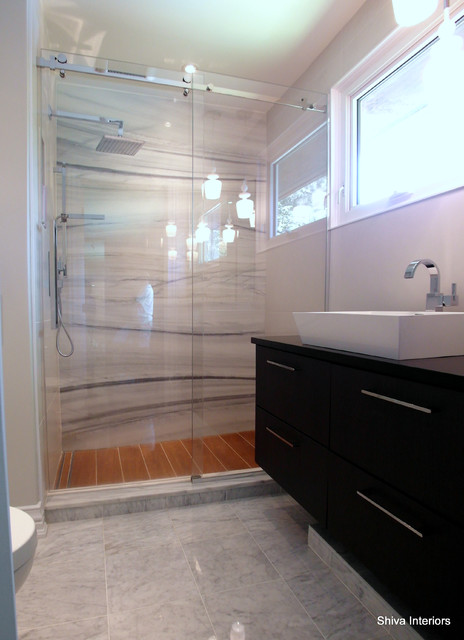 Merali Split Level contemporary-bathroom