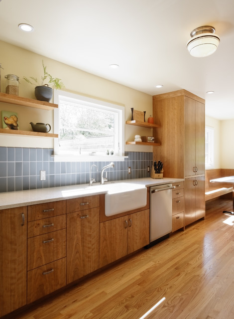 Wilshire Kitchen, Portland (Photo: Matt Niebuhr) transitional-kitchen
