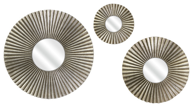 Piper Round Mirrors Set Of 3