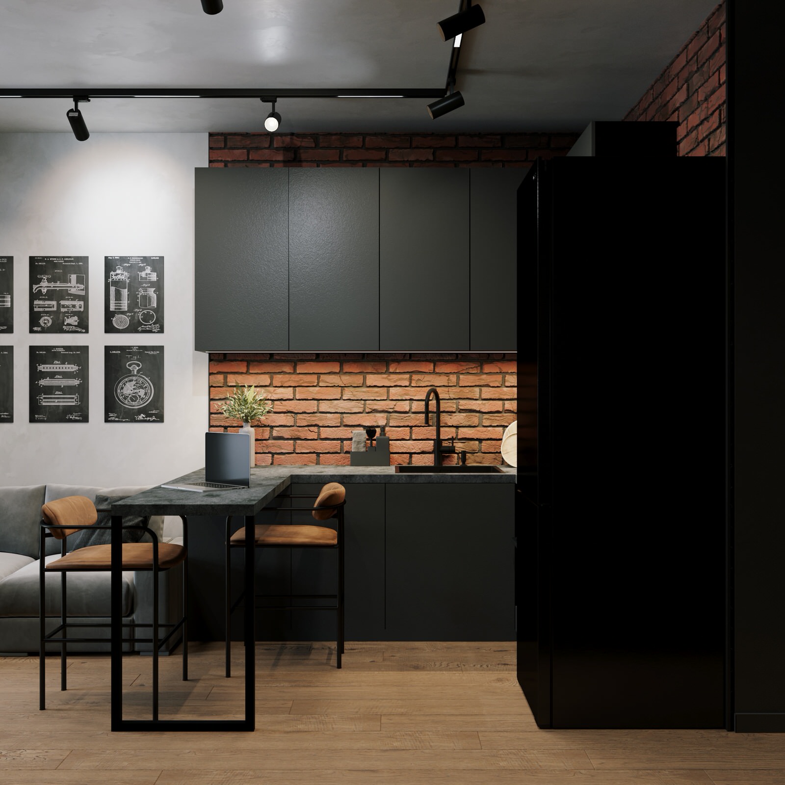 Дизайн-проект кухни, г. Липецк