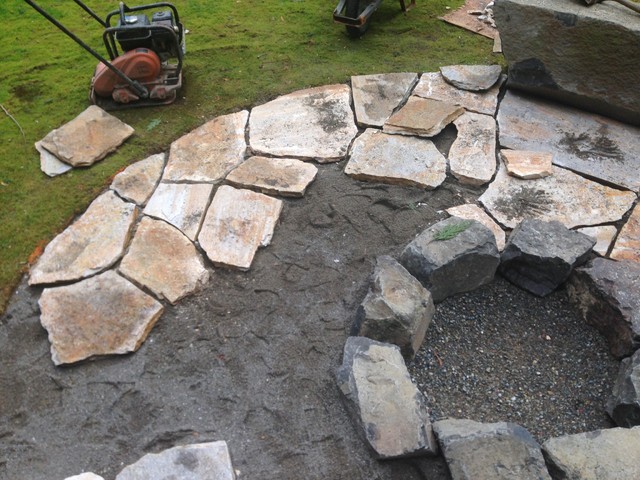 Firepit rustic