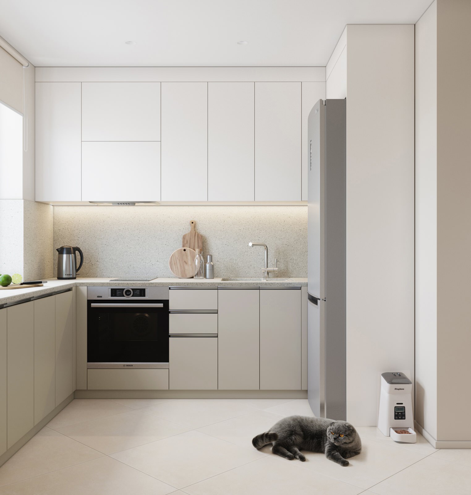 down to the millimeter