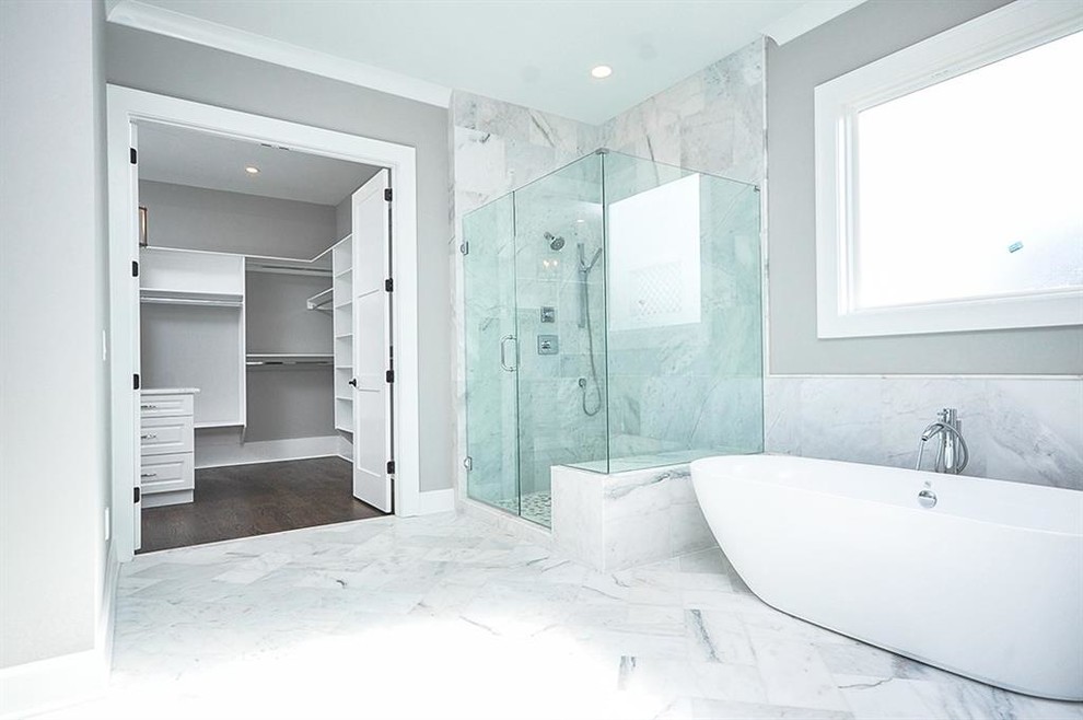 Bathroom - transitional bathroom idea in Atlanta