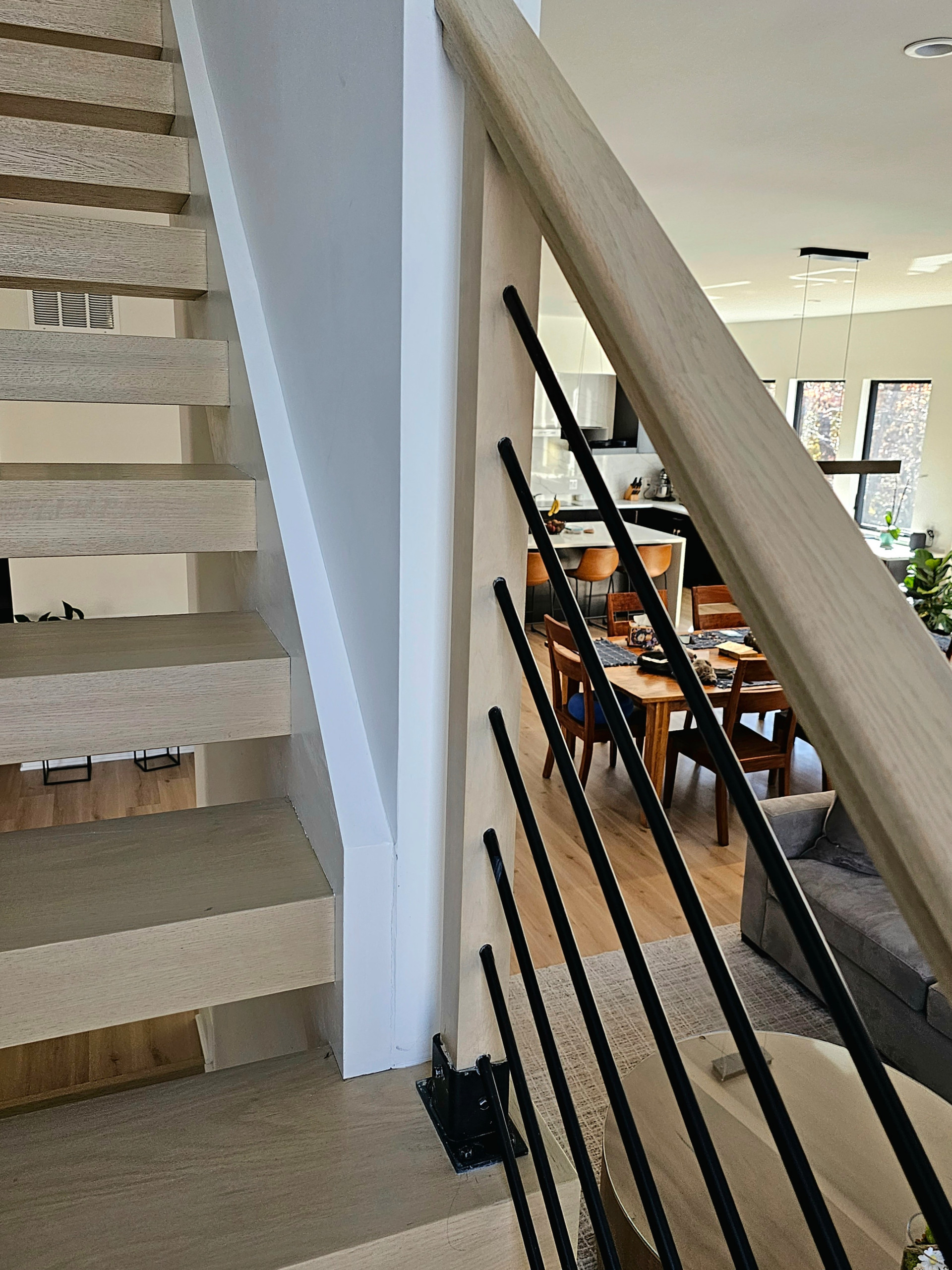 111_Open-Rise Stair with a Stunning Pool View, Great Falls, VA 22066