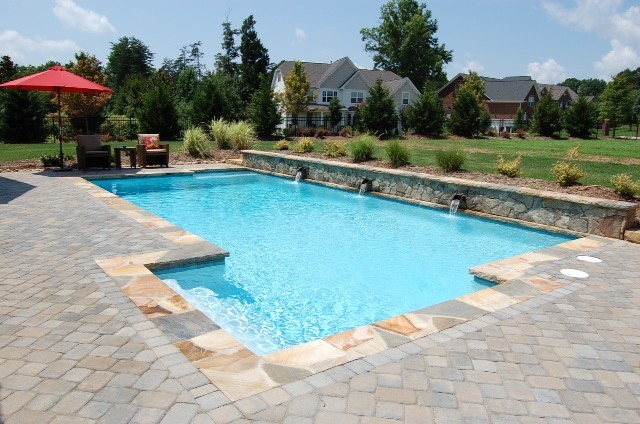 Completed Projects rustico-piscina