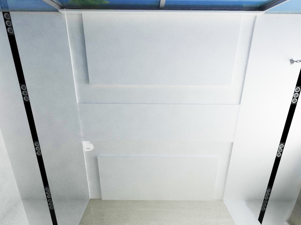 квартира стиль хай тэк + футуризм