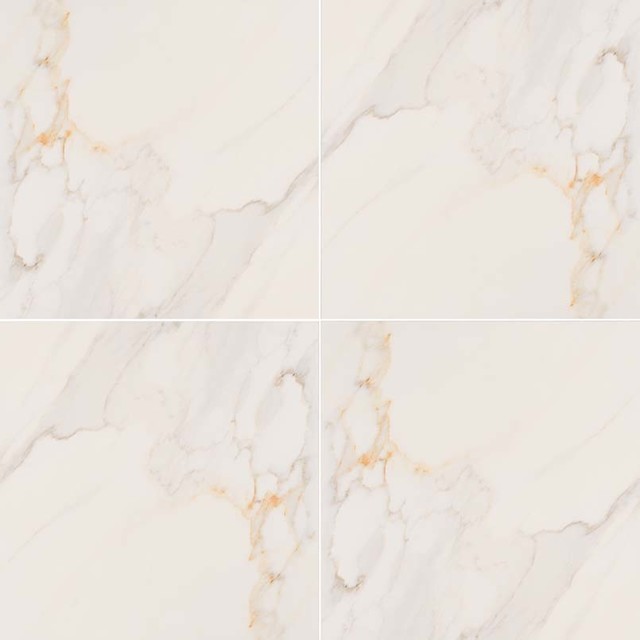 18 X18 Adella Calacatta Matte Porcelain Tile Traditional Wall 18 X18 Adella Calacatta Matte Porcelain Tile Traditional Wall And Floor By Tiay