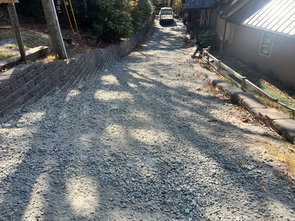 Lucky Bear Lodge Driveway Grading
