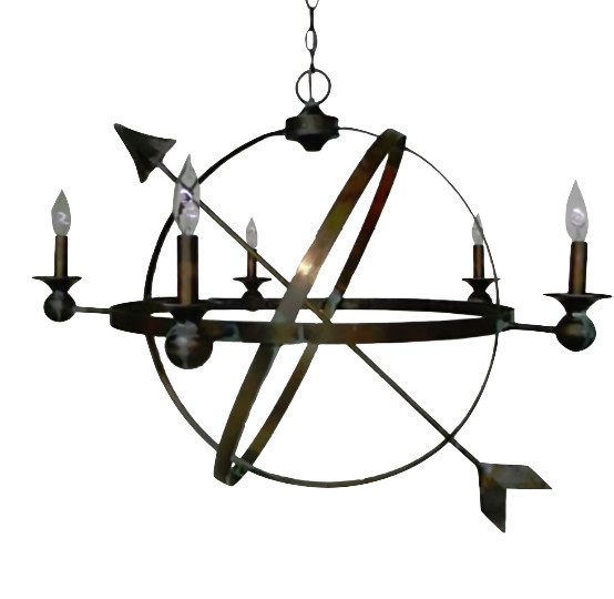 St. James Weather Compass Copper Lantern