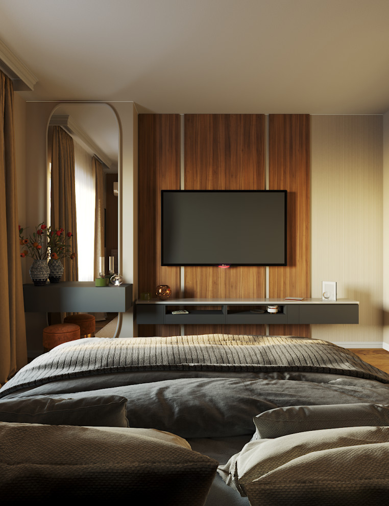 Проект гостевой комнаты в современном стиле