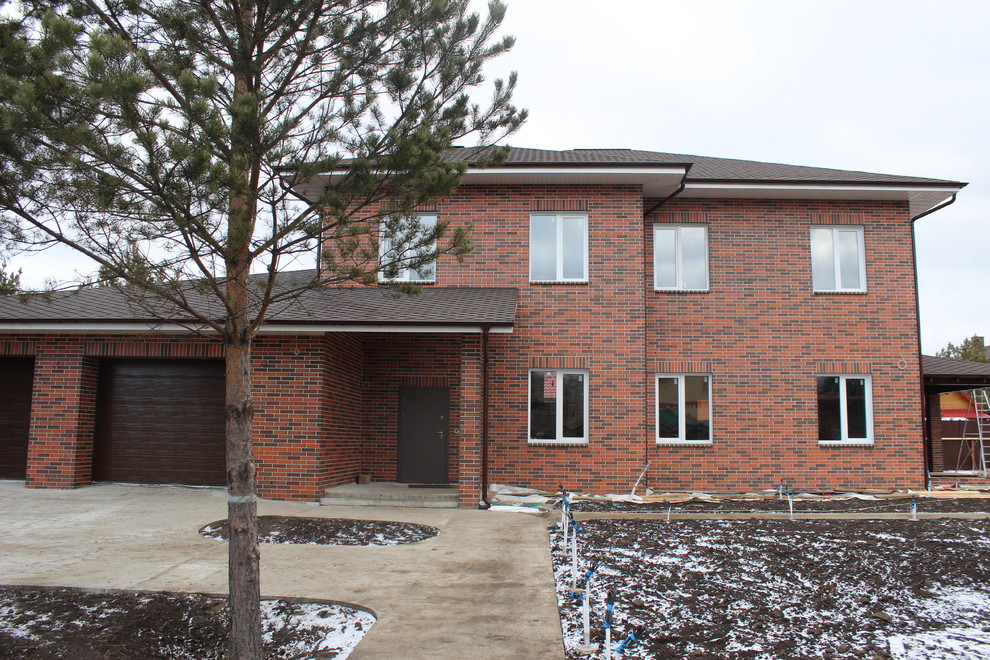 Проектирование. Строительство. Дом из кирпича. Площадь 400 кв.м.