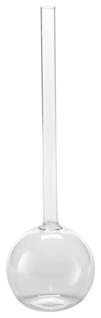 Finley 21 5 Tall Long Neck Vase Ball Shaped Contemporary