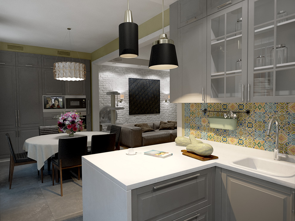 Проект интерьеров таунхауса "Смешанные чувства"