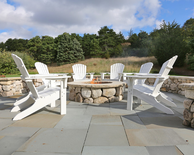 New Cape Cod Home Country Patio Boston By Encore Construction