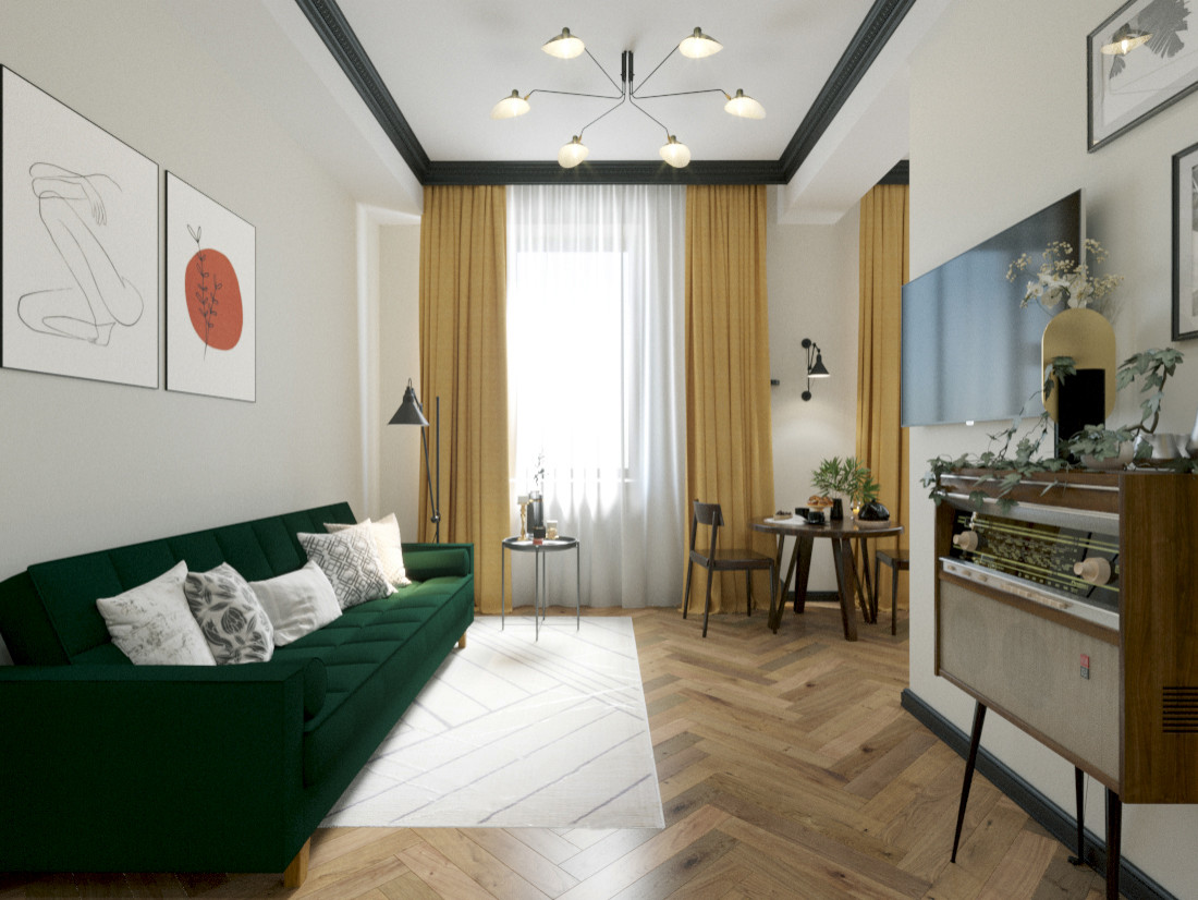 Интерьер Сталинки г. Новосибирск