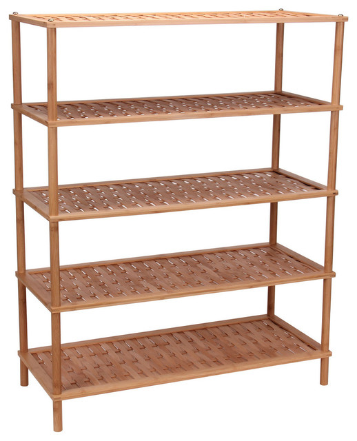 Wooden Shoe Rack Asian Shoe Storage By Organize It