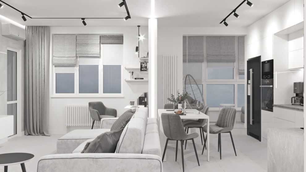 Трёхкомнатная квартира в ЖК на Высоте, г.Краснодар