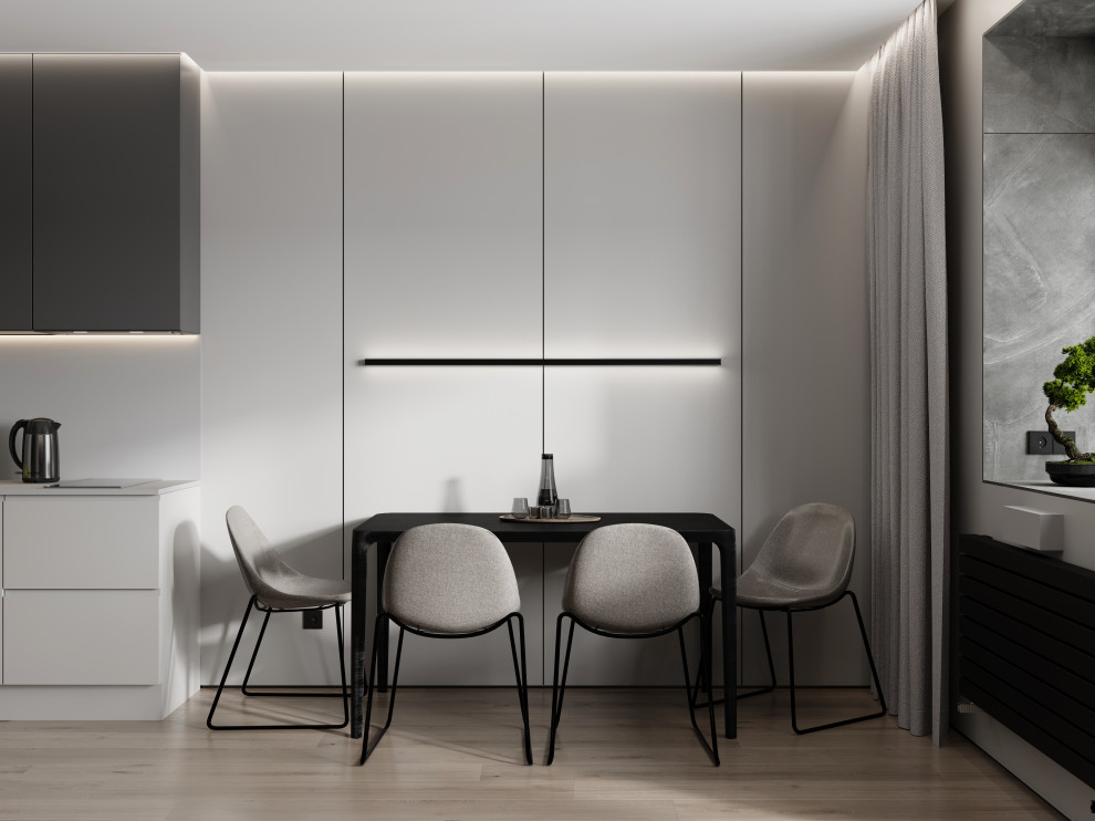 Студия в стиле минимализм ЖК Дом на Анри