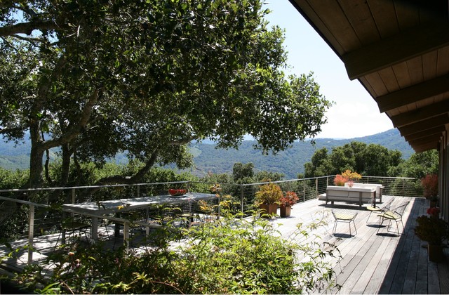 Carmel Valley Renovation trendy-terrasse