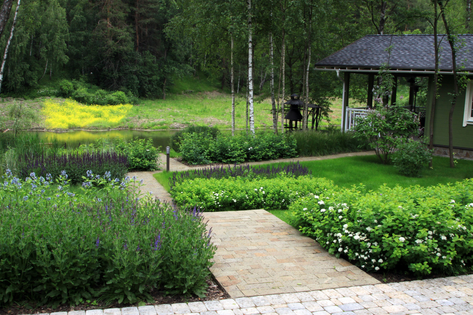 Проект "Волны" Нижний сад