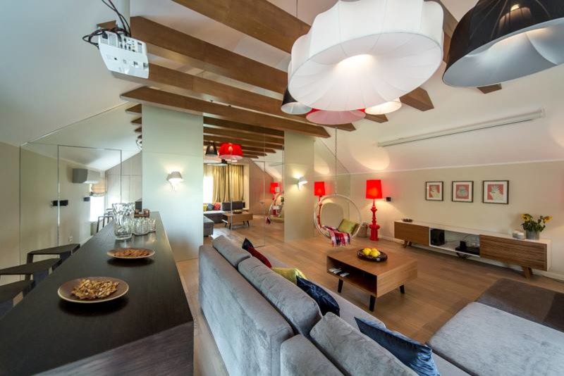 Мансарда в загородном доме