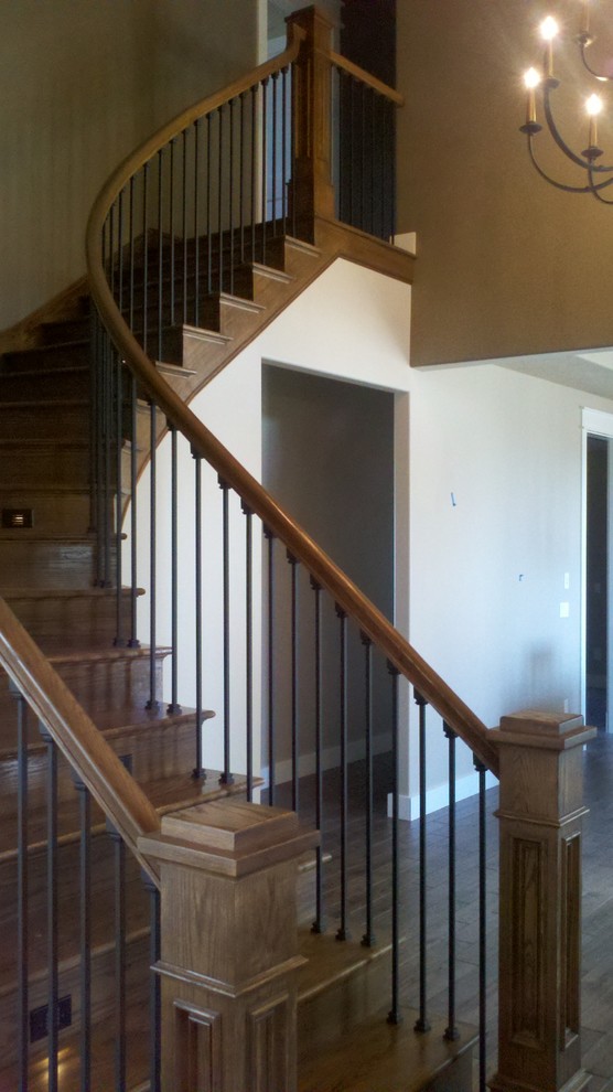 Staircase - traditional staircase idea in Boise
