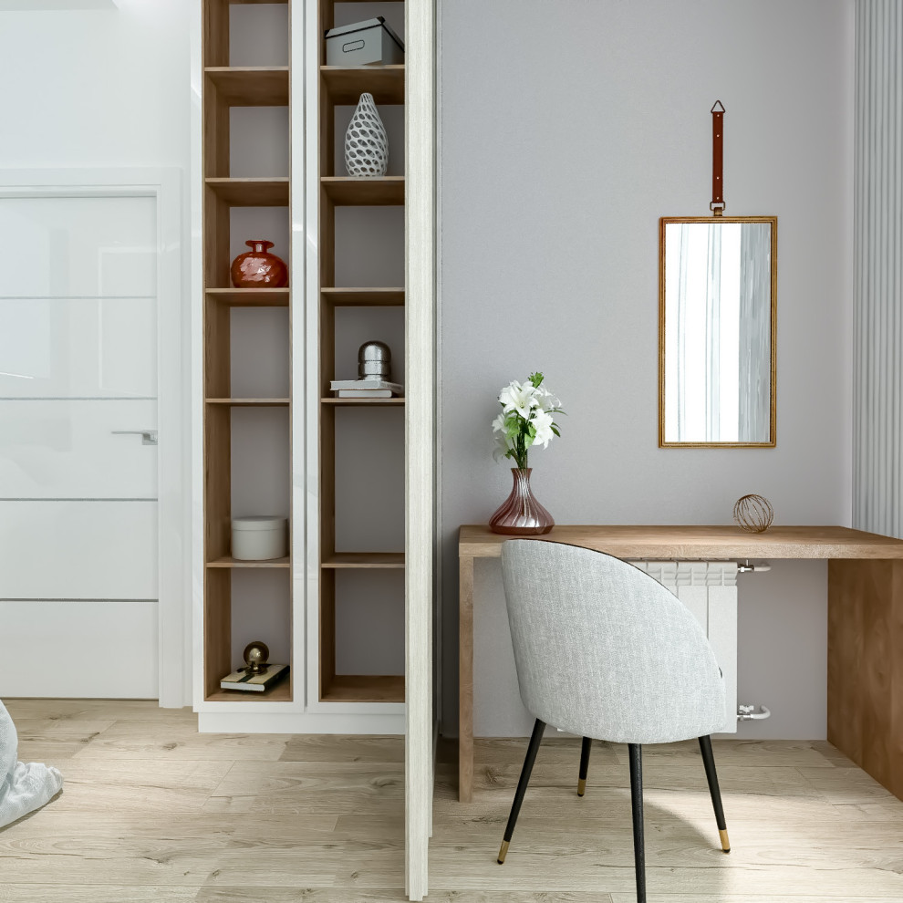 2020. 13. 10. Проект дизайна интерьера квартиры (спальня)