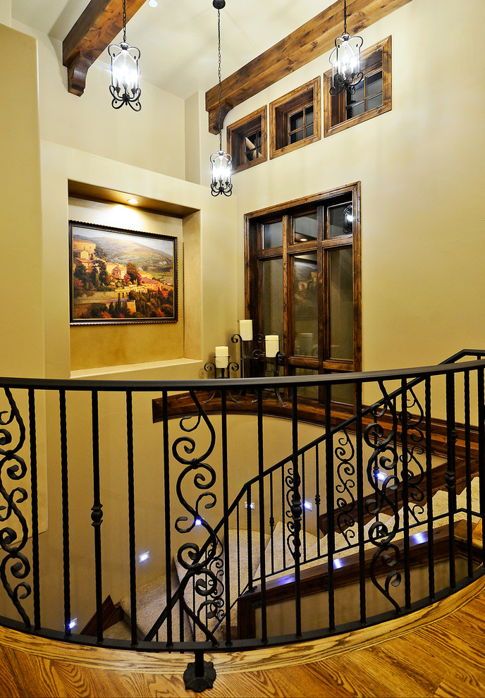 Home design - transitional home design idea in Denver