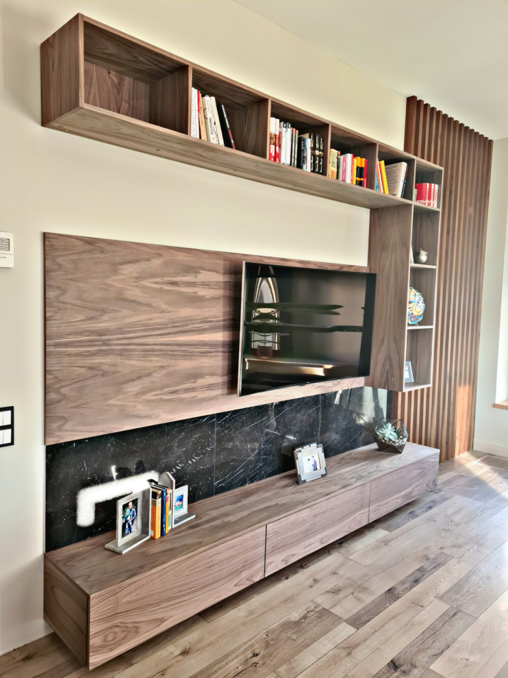 Гостиная в ЖК "Вандер Парк"