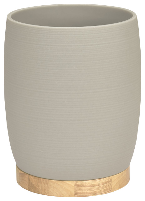 Five Queens Court Cohen Wastebasket Transitional Wastebaskets by