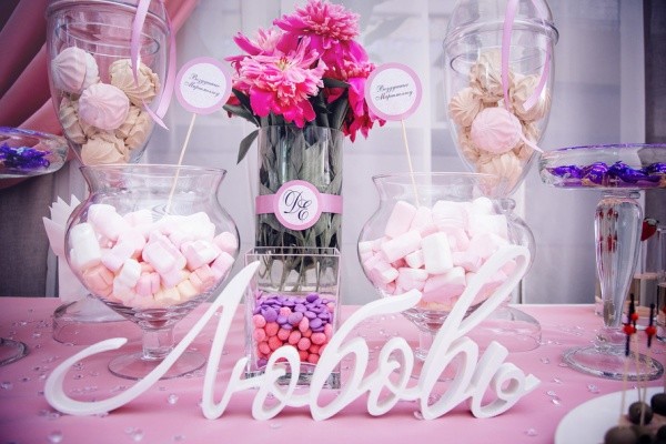 Свадебный декор и интерьер