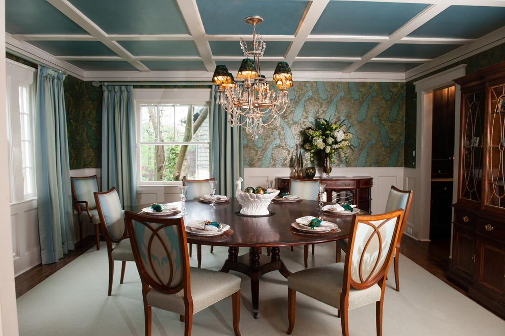 DINING ROOM - Inspired by James McNeill Whistler's Peacock Room ...