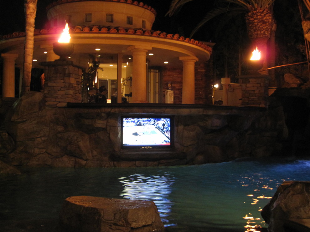 Villa park rock pool