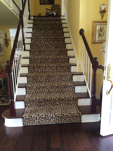 Animal Print Carpet, Rugs & Runners klassisk-trappe