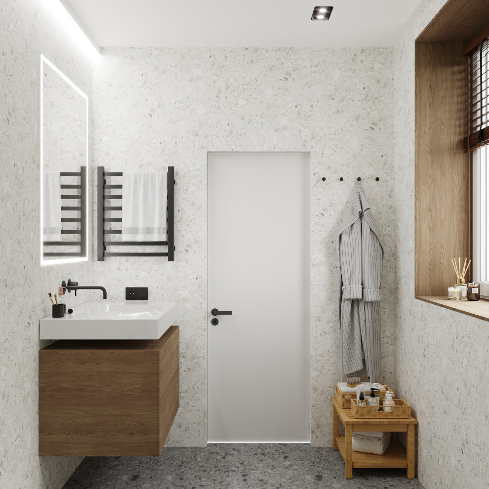 Мастер-ванная в загородном доме